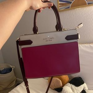 Kate Spade pink purse & matching wallet!